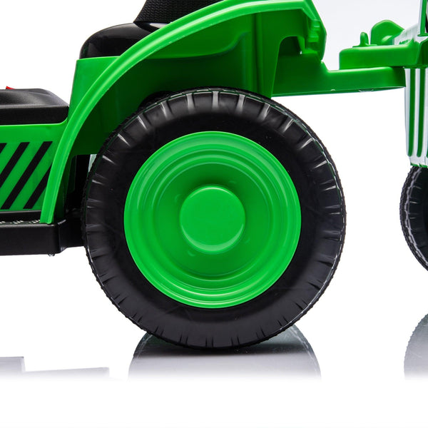 12V children ride the electric tractor 
