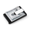 Men's Wallets Credit card holder Automatic card sets business aluminum wallet card sets cash clip holder
