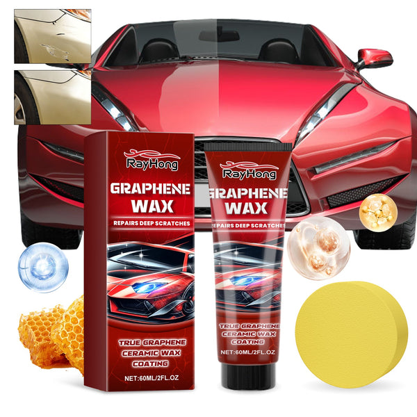 Graphene Wax, Polishing Coating To Remove Stains And Scratches Automotive Paint Maintenance Repair Wax