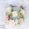 Super Fairy Girl Bride Scenic Area Photography Flower Wreath Hair Accessories Handmade Silk Flower Wreath Headwear