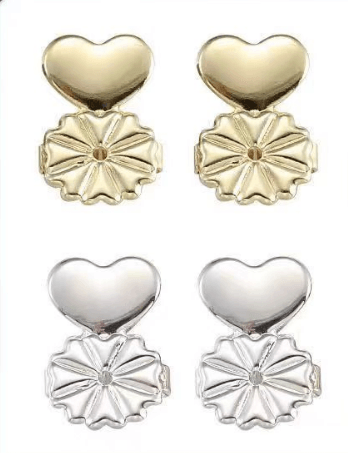 Adjustable 925 Sterling Silver Earring Backs Replacements for Heavy Earrings Hypoallergenic Support for Earrings