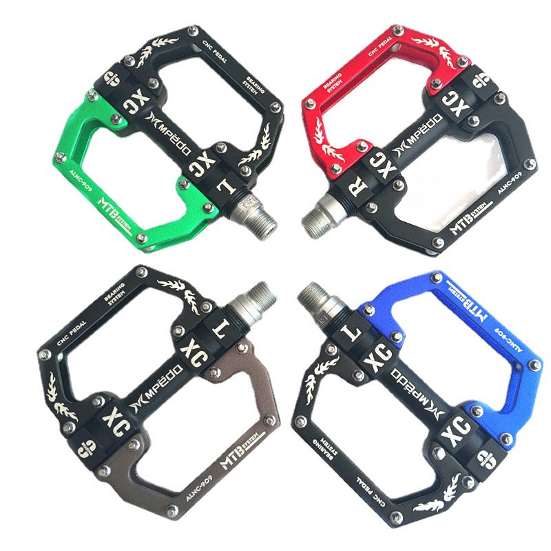 Bicycle Pedals Bearing Aluminum Alloy Light Pedals Bicycle Pedals Mountain Bike Pedal Accessories