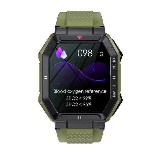K55 outdoor three-proofing smart watch 1.85-inch large screen Bluetooth phone large battery dynamic heart rate Shop1103043274 Store (Trader) - DSER