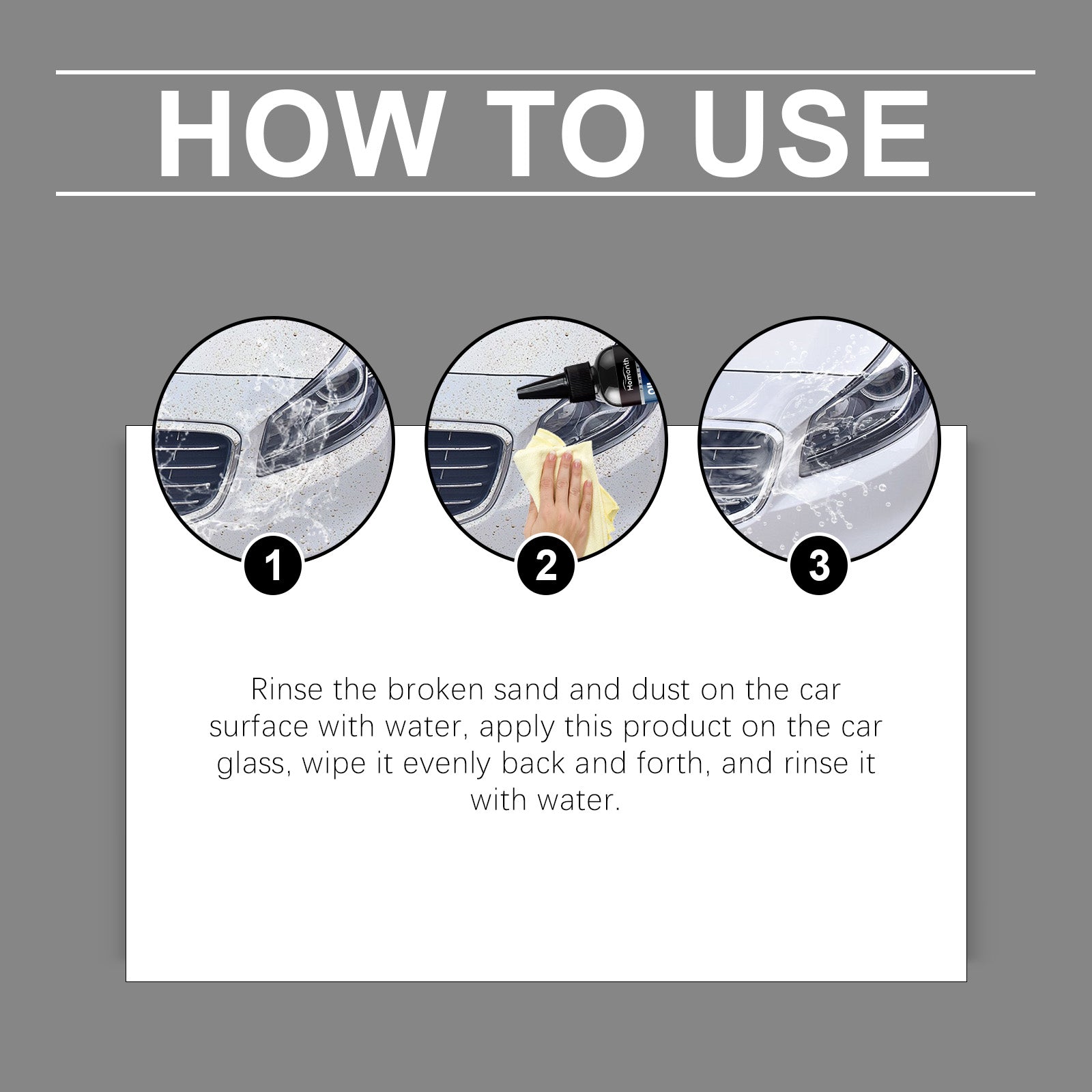 Car Oil Film Cleaner Car Window Rain And Fog Cleaning Coating Agent Car Glass Cleaner