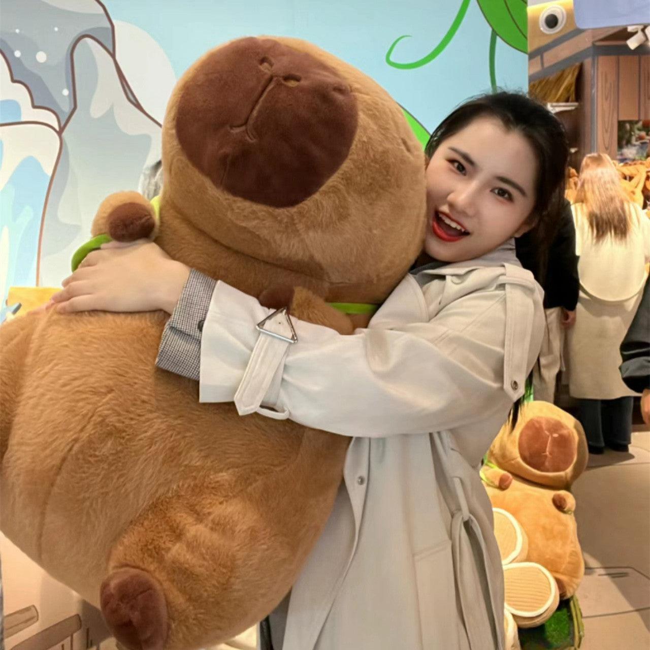 Kapibala plush toy oversized capybara plush toy pillow doll