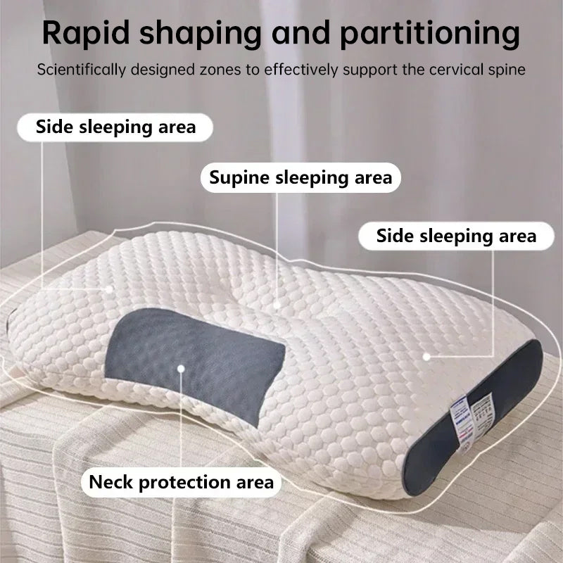 2025 New SPA Sleep Pillow: Sleep aid, neck support, orthopedic, soybean fiber massage, for home