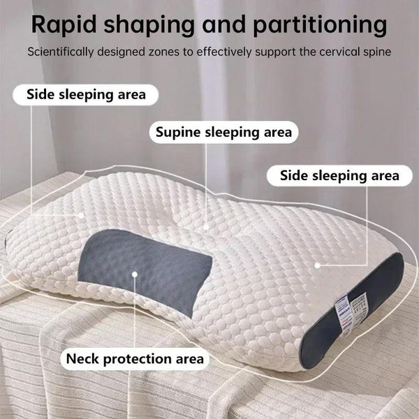 2025 New SPA Sleep Pillow: Sleep aid, neck support, orthopedic, soybean fiber massage, for home