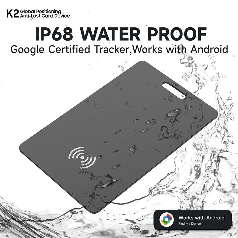 Android Bluetooth Tracker Card. Supports Google Find My. Locate keys, luggage, pets.