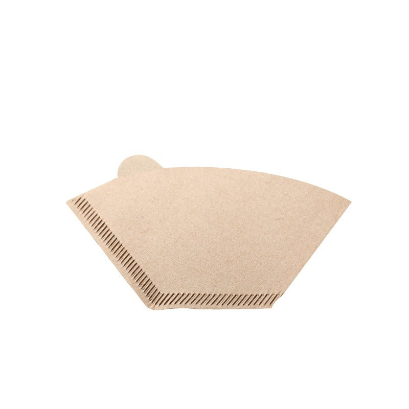 100-Piece Coffee Paper Filter Beige
