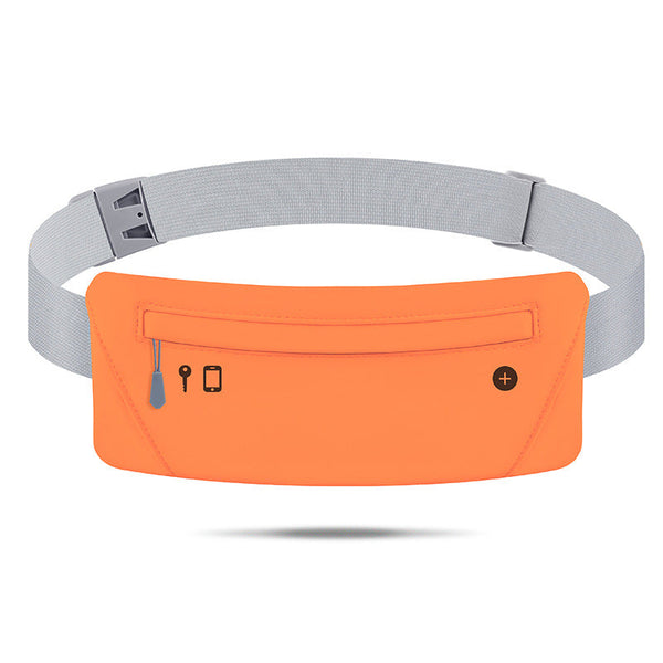 Sports chest waist bag dual-use men's and women's lightweight high-end super Pu crossbody bag outdoor internet famous running phone bag