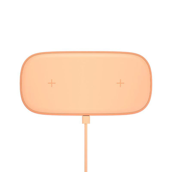 2-in-1 dual phone wireless charger suitable for Huawei Samsung phone wireless charging ultra-thin desktop