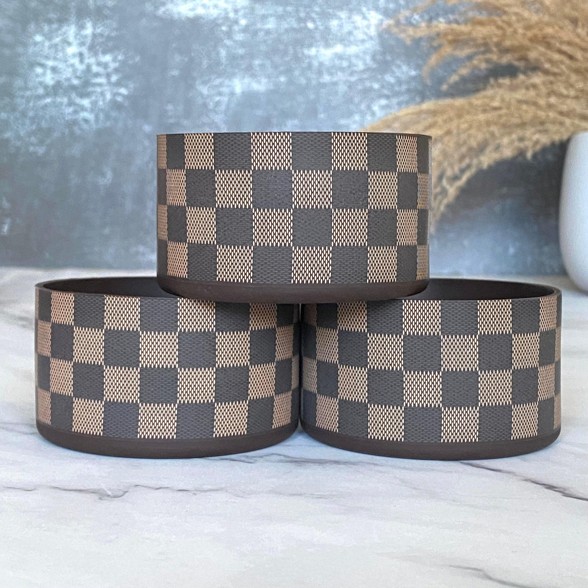 Brown Checkers  Boot