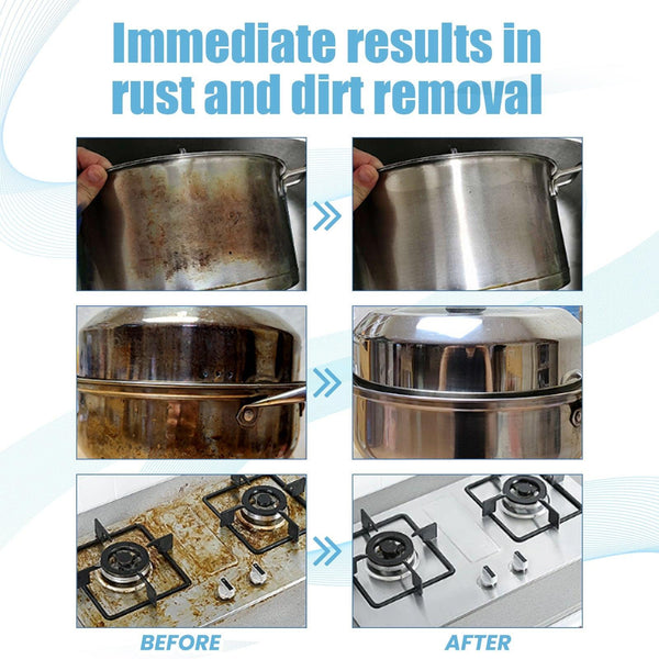 Oil Stain Remover, Kitchen Range Hood Stove Wash Basin Heavy Oil Stain Dirt Cleaner Oil Clean