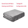 USB Electric Blanket 5V Electric Blanket - Grey