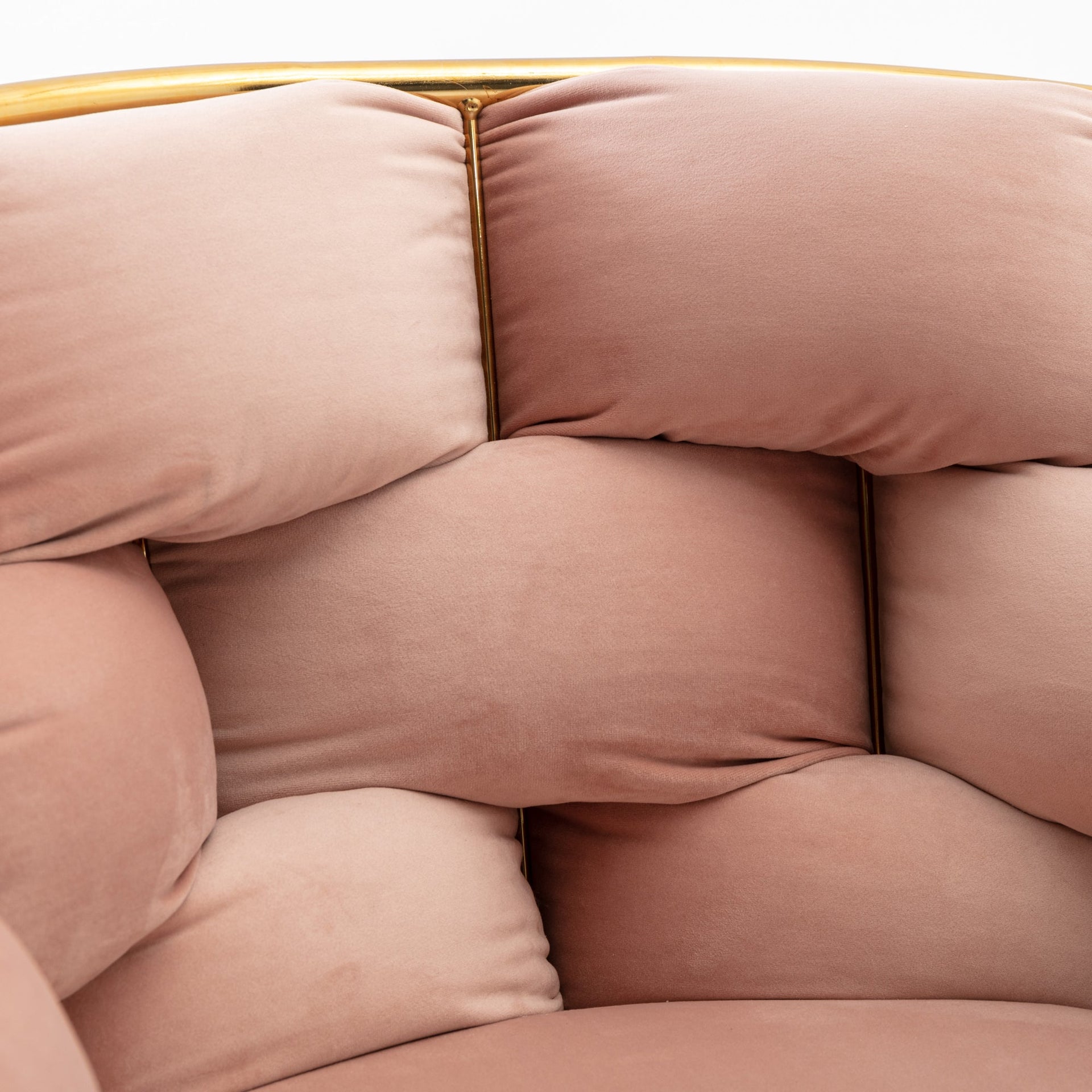 Luxury modern simple leisure velvet single sofa chair bedroom stool manicure table back chair pink set of 2