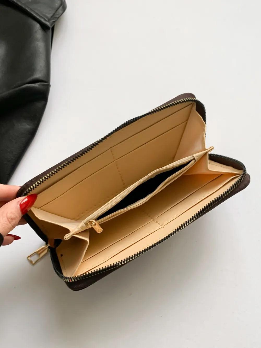 PU Leather Solid Color Wallet