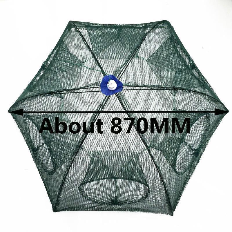 6 Hole Shrimp Catcher Trap Cages Mesh  Aquarium  Fishing Net
