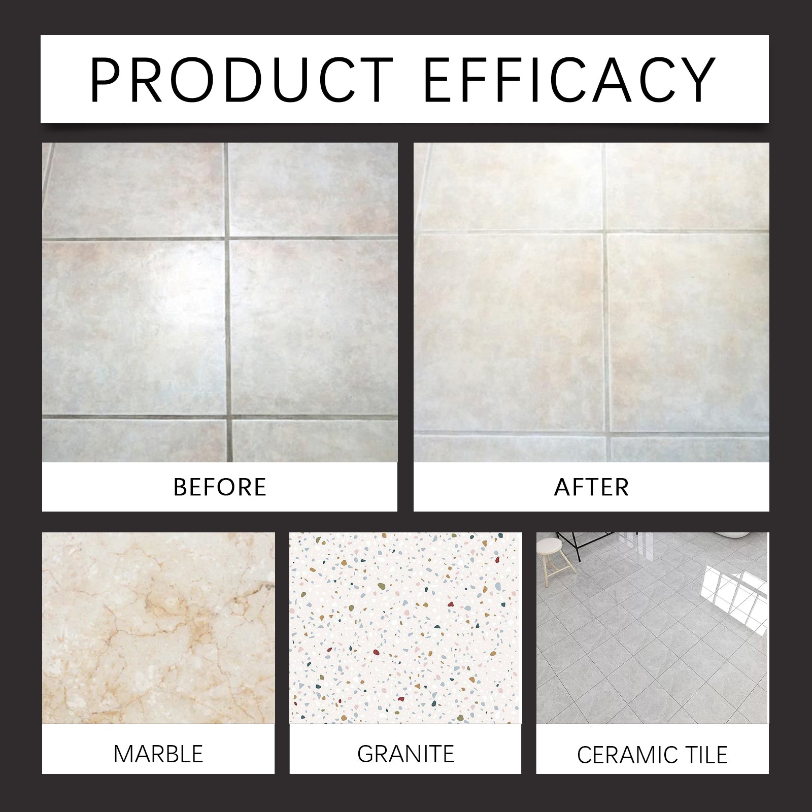 Stone Care Wax, Polished Refurbished Stone Furniture Paint Care Brightener Tile Repair Cream