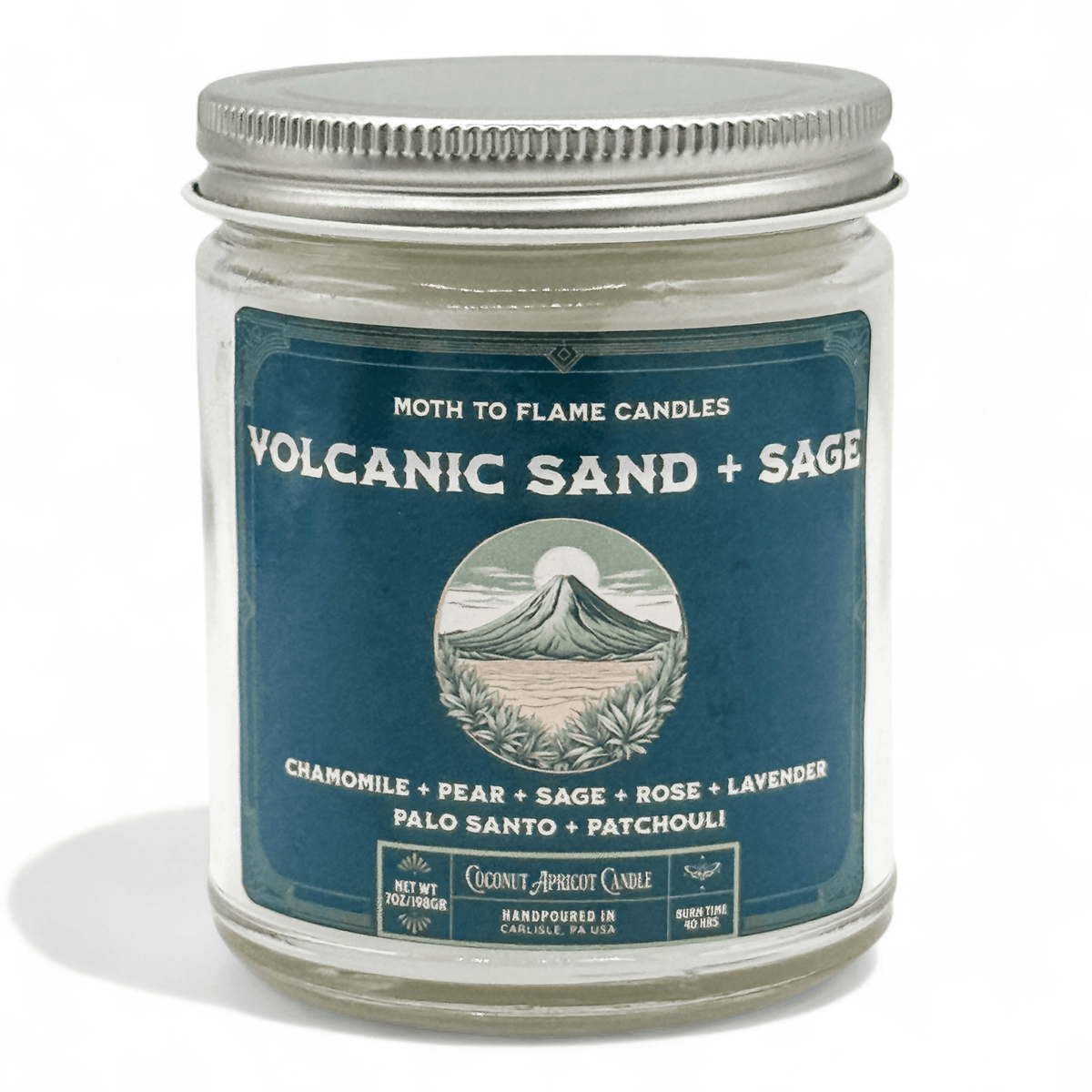 Volcanic Sand + Sage - 7 oz candle