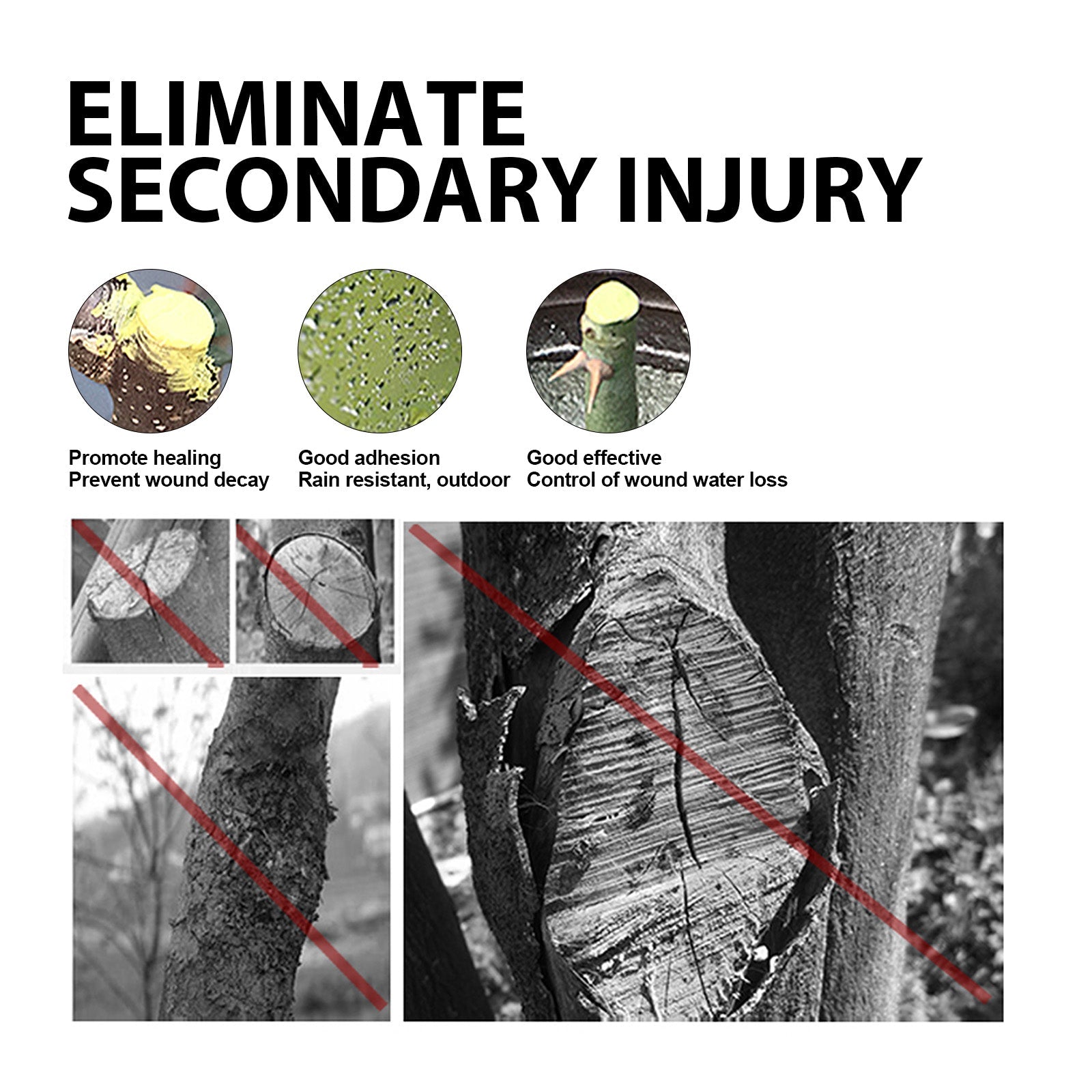 Tree Wound Dressing, Seed Fruit Tree Callus Supplement Root Plant Application Agent