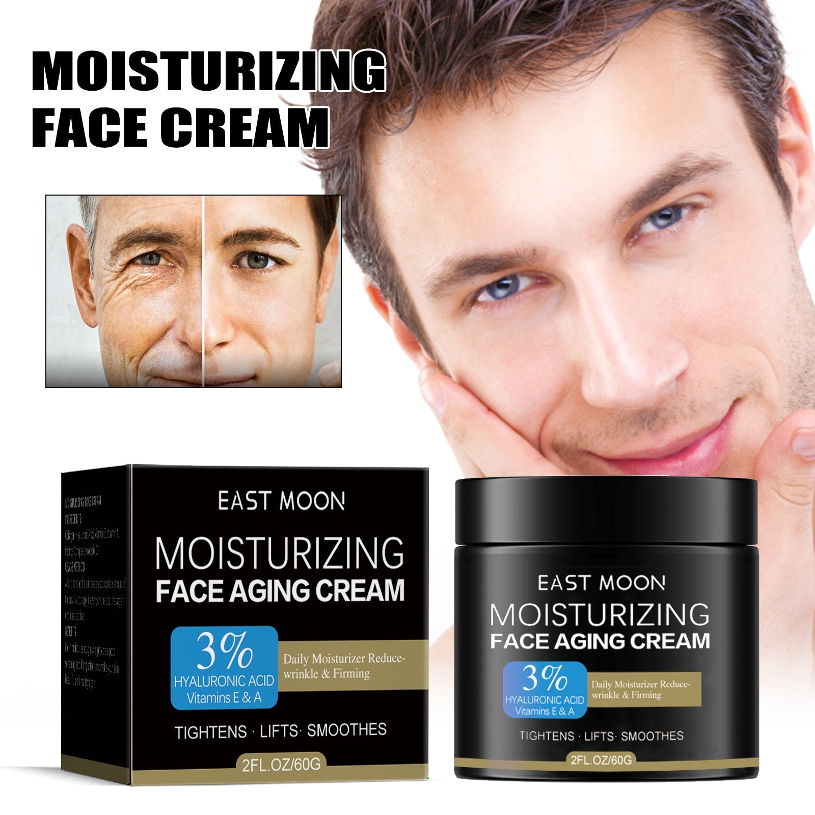 Anti-Aging Cream, Lighten Fine Lines, Moisturize Fresh, Moisturizing, Soft And Bright Skin Care Cream