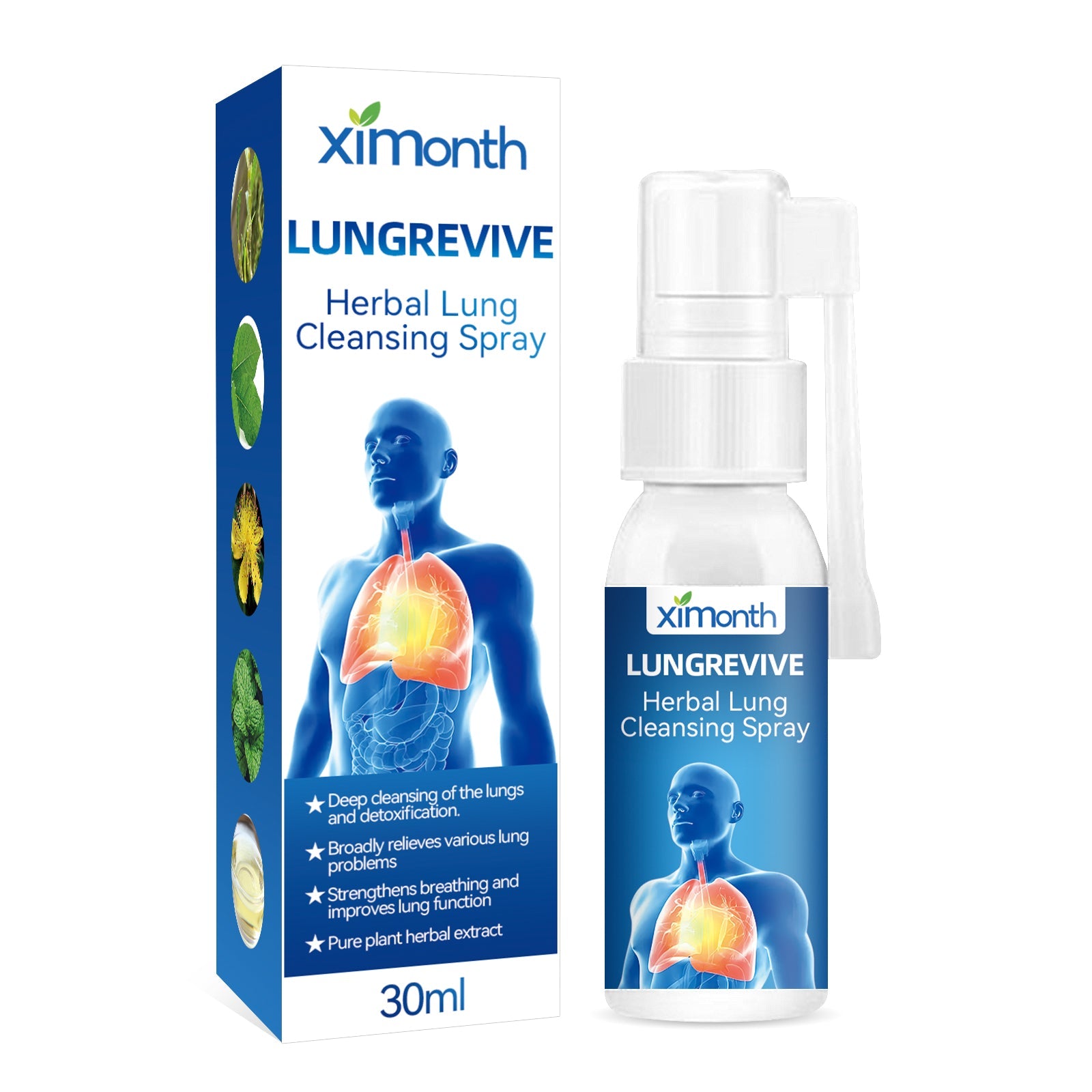 Body Care Spray To Relieve Discomfort Nasal Breathing Obstruction Cough Care Spray