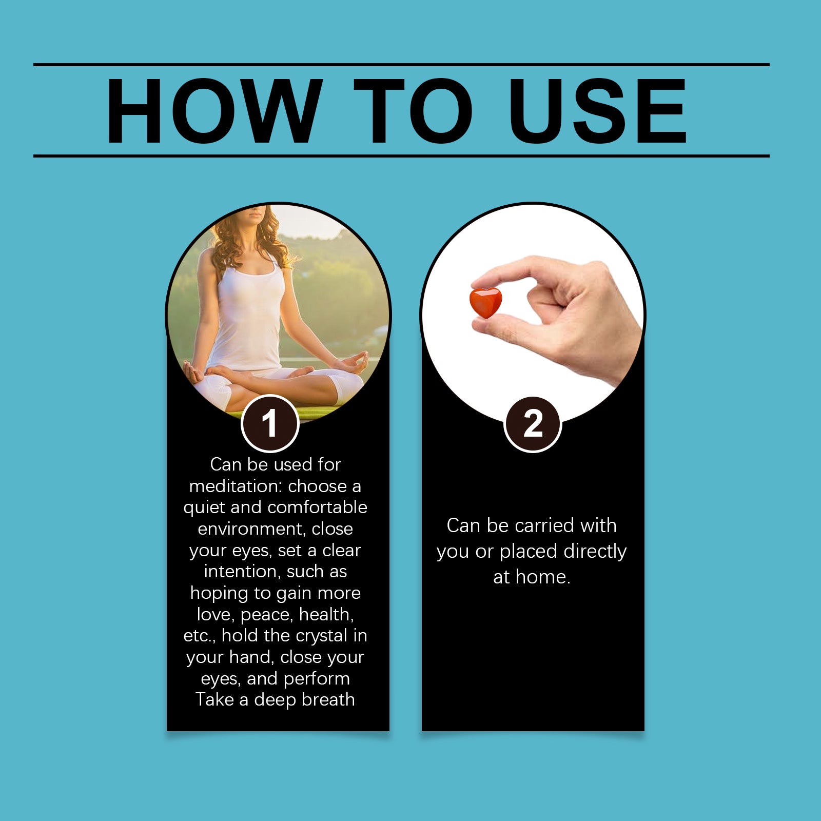 Love Crystal Healing Stone Set