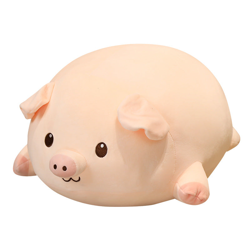 Cute Party Pig Doll Plush Toy Soft Cute Pig Pillow Down Cotton Large Animal Pillow
