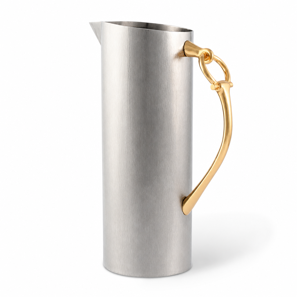 Equestrian Bit Handle Stainless Steel Pitcher