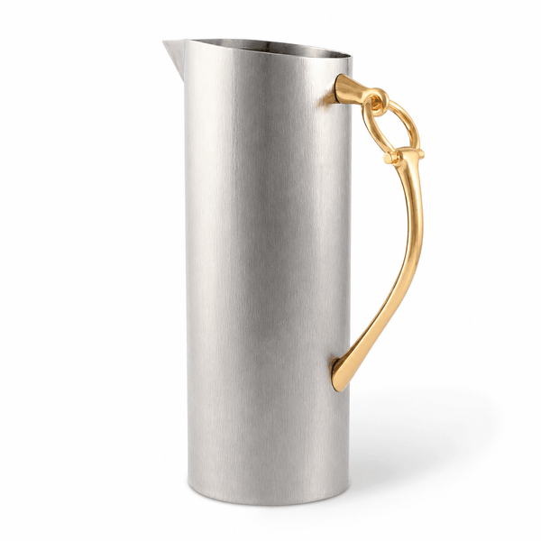 Equestrian Bit Handle Stainless Steel Pitcher