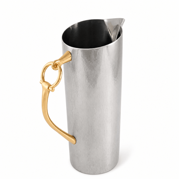 Equestrian Bit Handle Stainless Steel Pitcher