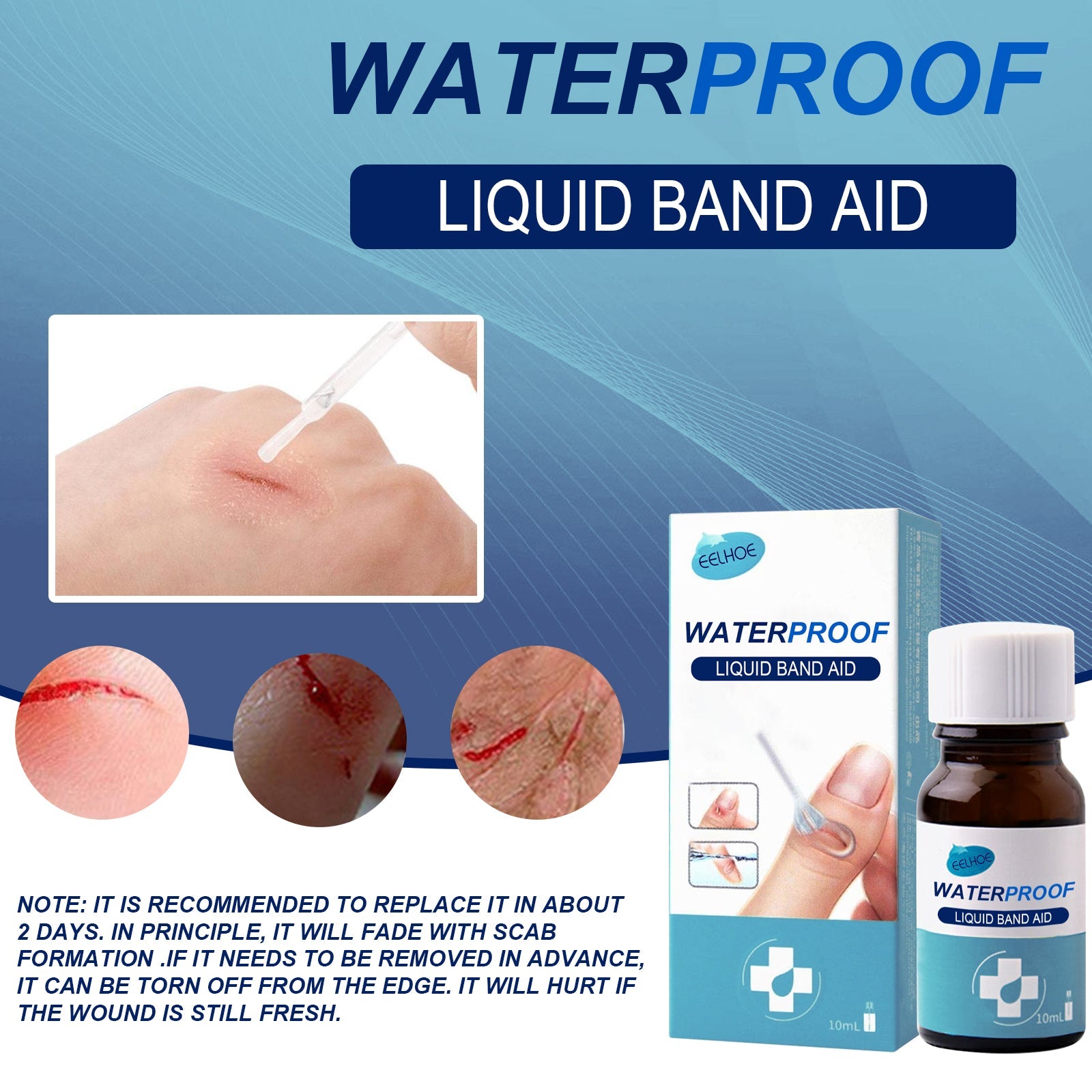 Skin Repair Patch, Waterproof, Secure And Gentle Skin Repair Daily Care