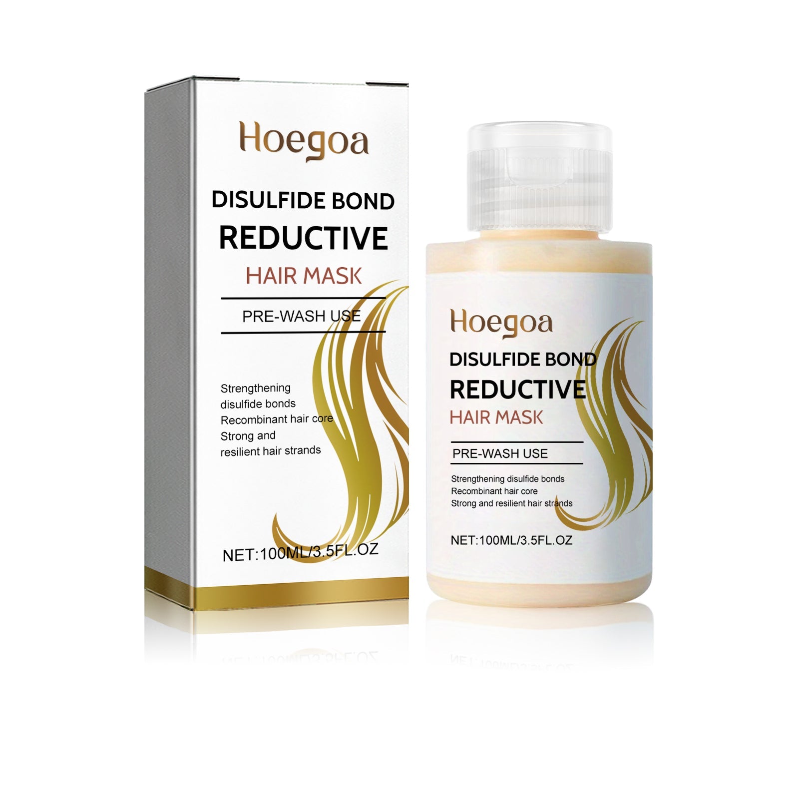 Disulfide Bond Reductive Hair Mask, Repair Dry Hair And Frizzy Hair Damaged Strong Supple Hair Mask