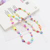 New Soft Ceramic Color Mix And Match Fruit Smiley Beaded Letters To Prevent Mobile Phone Chain Necklace