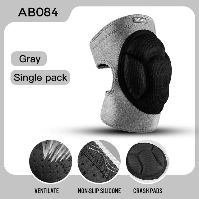 Running basketball cushioning decompression breathable comfortable Velcro sports collision protection leg protection knee protection ﻿