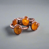 Copper Amber Ring - Warmth & Grounding for Confidence | By Blackbird & Sage