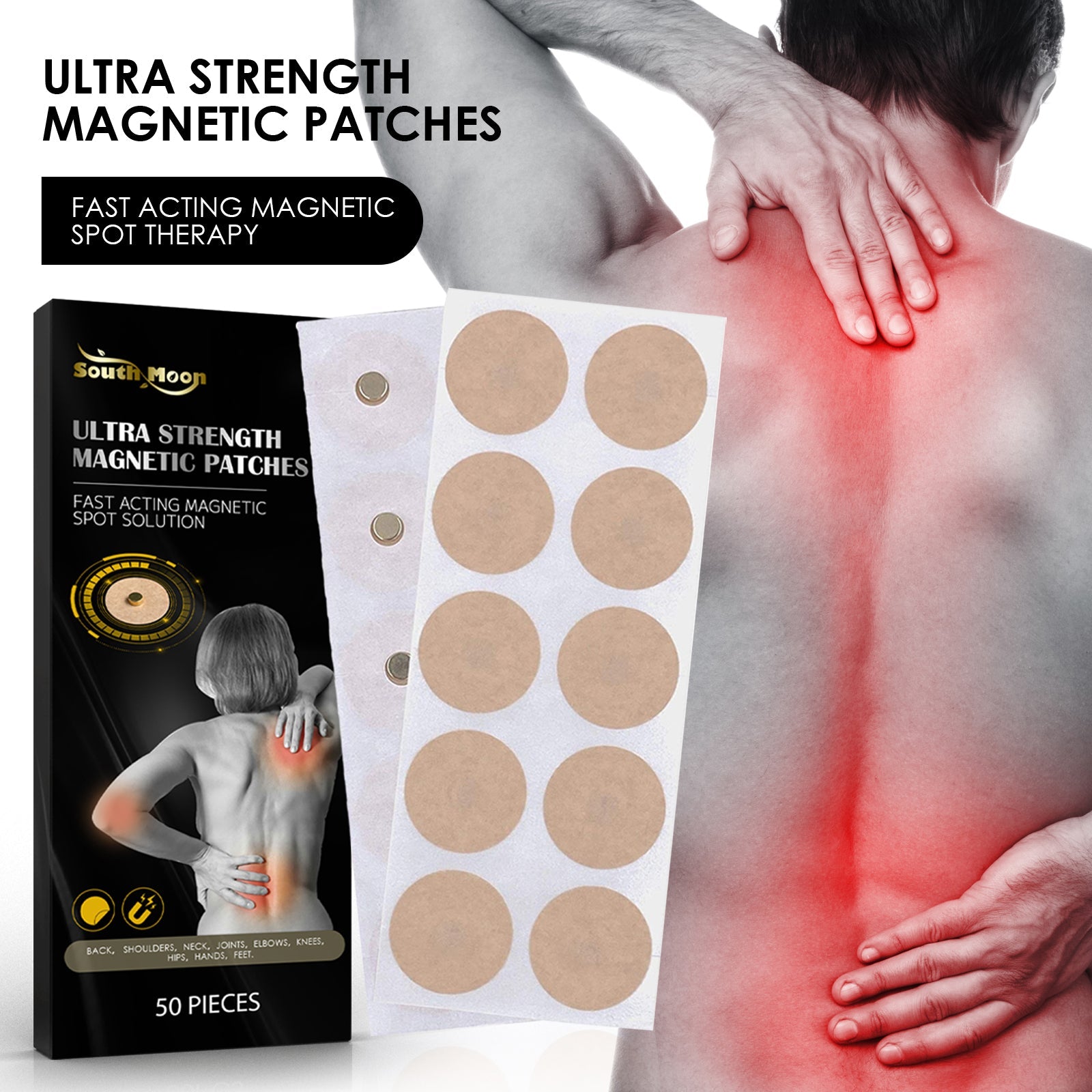 Magnetic Acupoint Patch To Relieve Body Shoulder, Neck, Knee And Lumbar Joint Pain Health Care Patch
