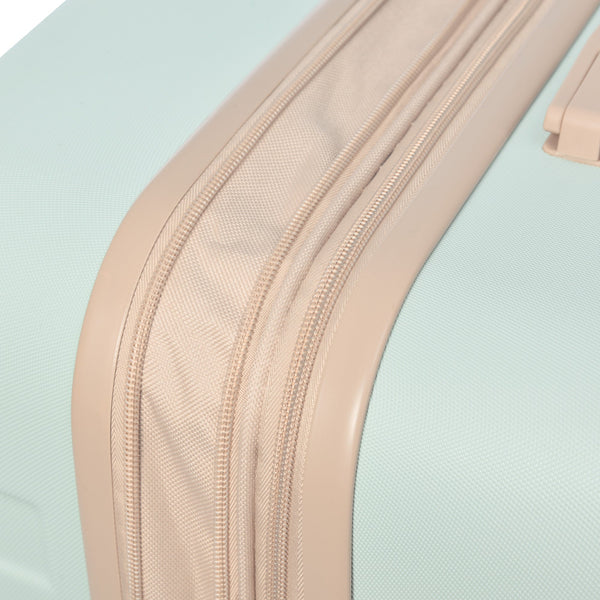 Luggage Sets New Model Expandable ABS Hardshell 3pcs Clearance Luggage ( Grey Green)