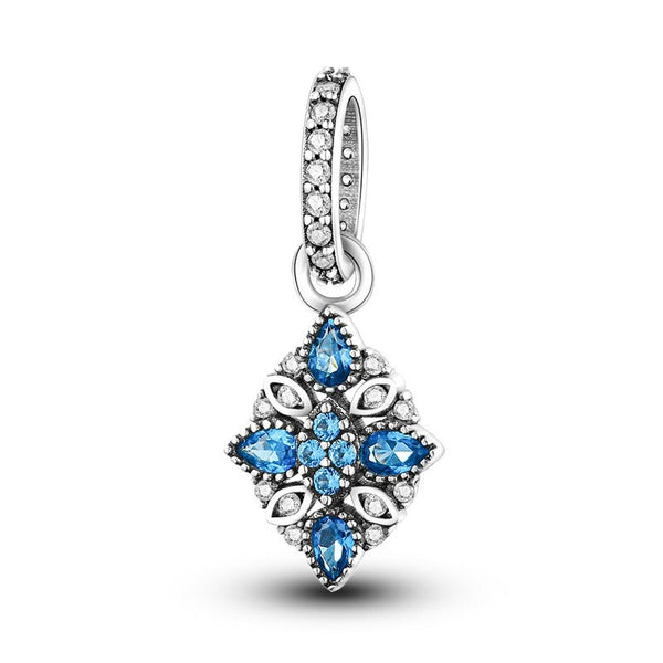 Pendant beads, emerald shaped isolation beads, DIY beads, bracelets, necklaces