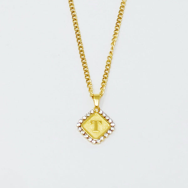 Aztec Delight Initial Necklace