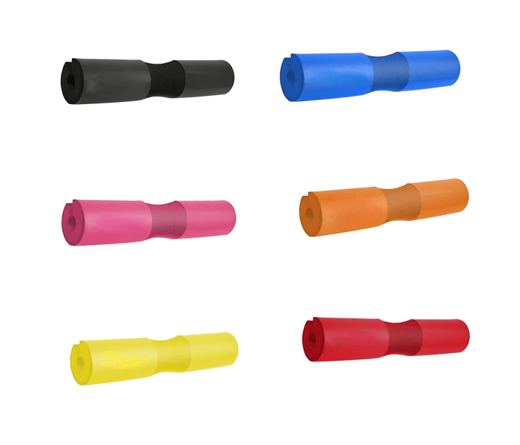 Strength Squat Pad, Comfortable Barbell Sponge for Hip, Squats and Lunges Orange barbell mat