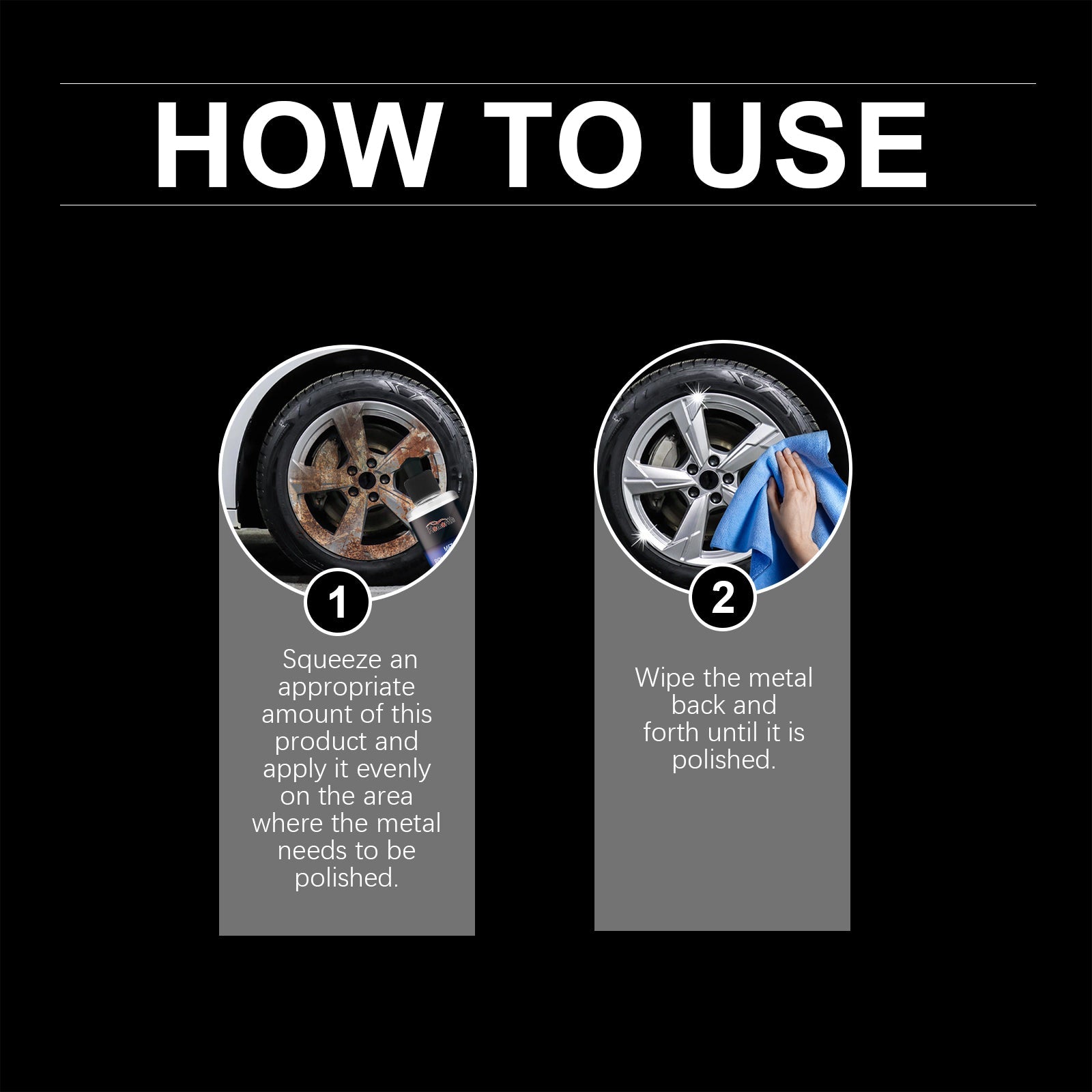 Metal Polishes, Auto Metal Polishes Clean Stainless Steel Polishes Rust Remover