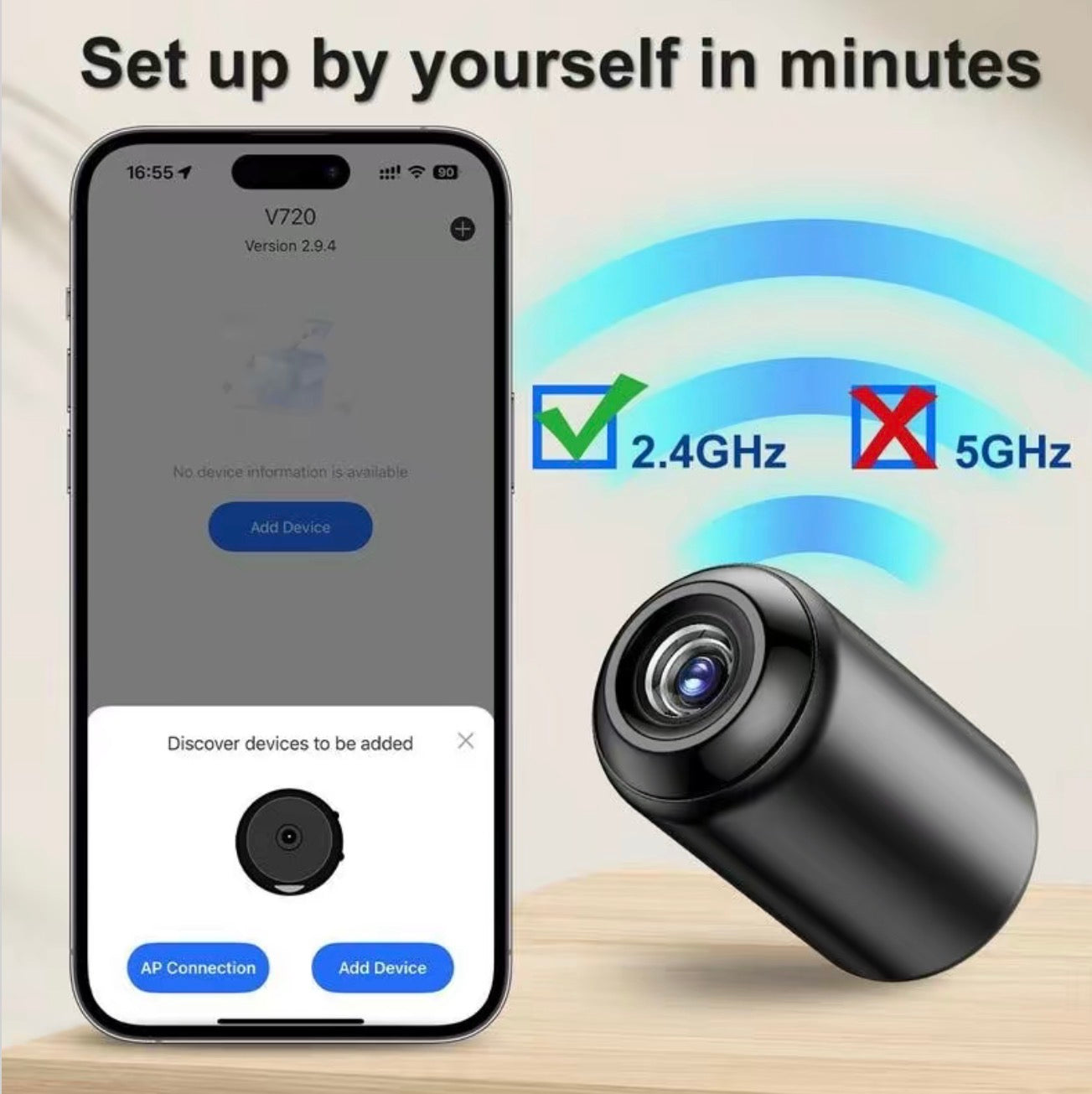 InvisiCam Mini V.I.P Digital Presence