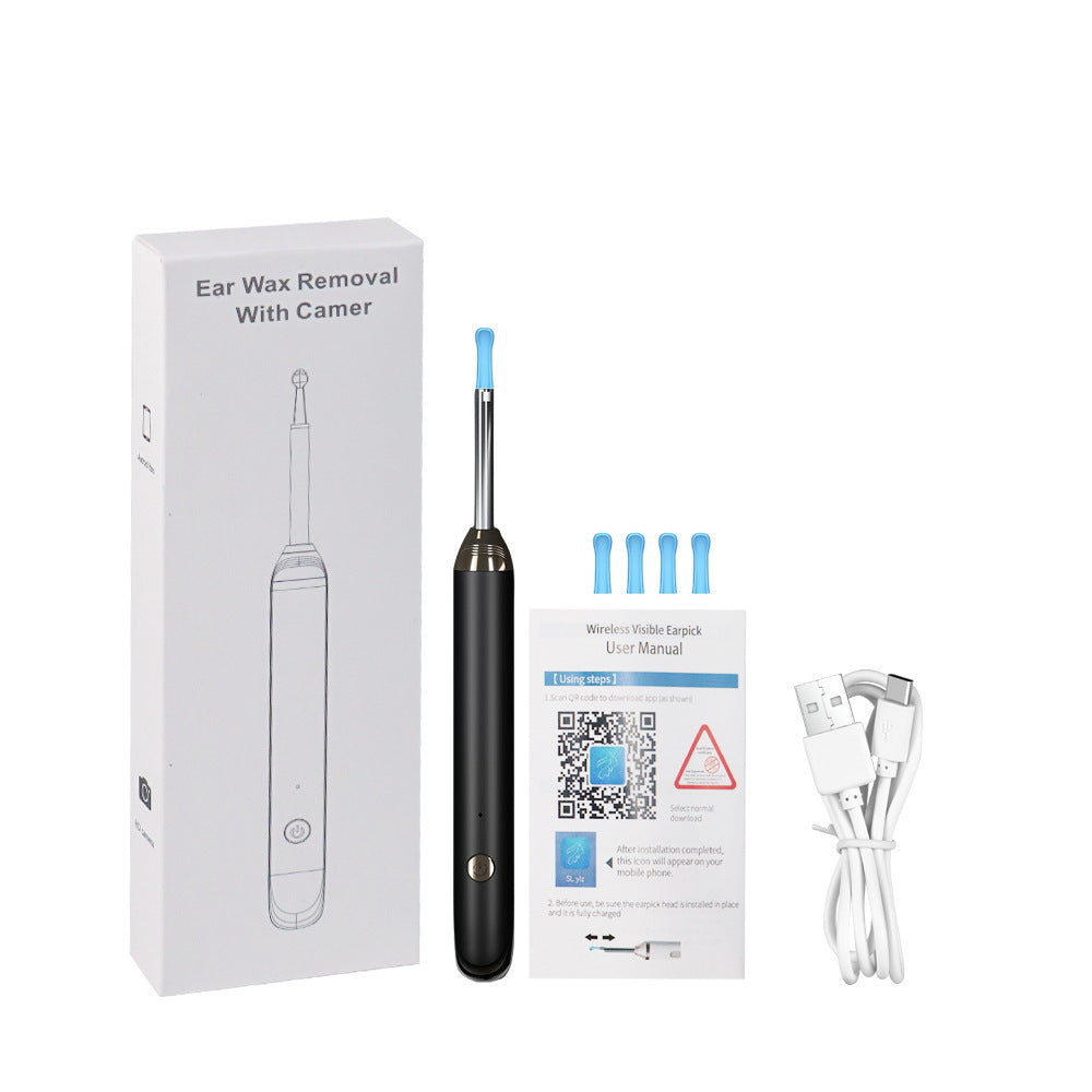 Visual Ear Spoon Cross border HD Visual Ear Picking Device Wireless WIFI Visual Ear Picking Spoon Visual Ear Picking Spoon