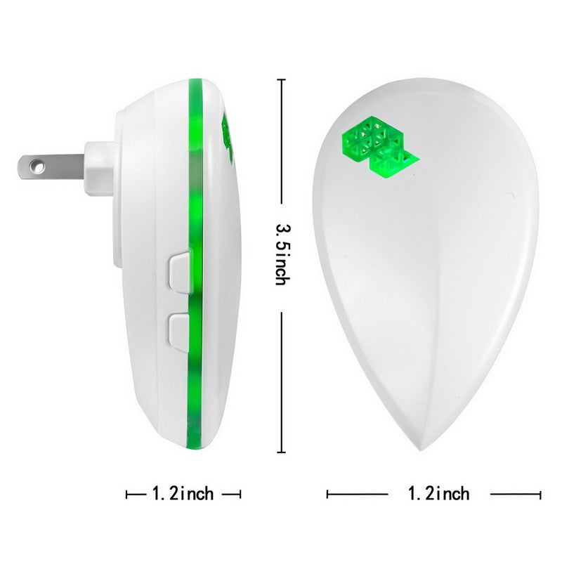 Ultrasonic mosquito repellent Indoor plug-in multi-functional insect repellent LED night light mouse repellent