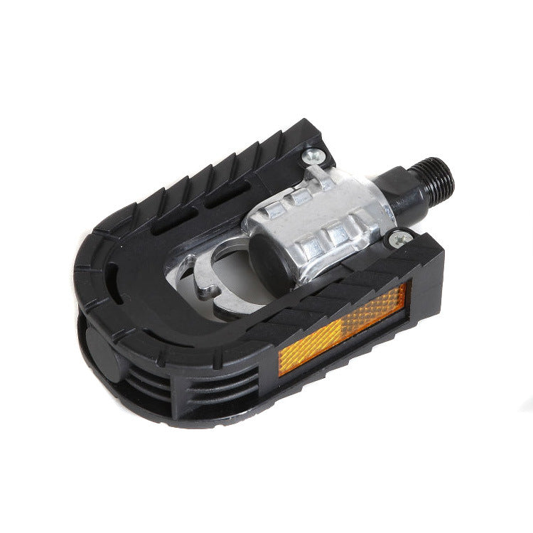 Bicycle Aluminum Alloy Foldable Pedal Mountain Bike Folding Pedal Bicycle Pedal Electric Bicycle Pedal