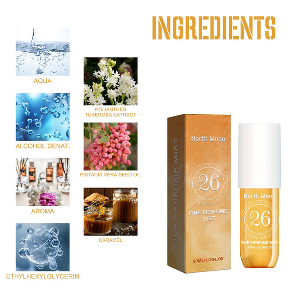 Perfume Spray Fresh Lasting Fragrance Non-Pungent Women's Date Perfume Spray