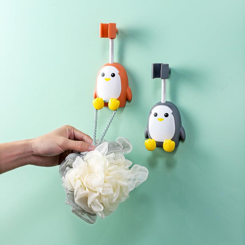 Penguin Shower Bracket Universal Adjustment Bathroom Shower Holder Shower Head Nozzle Fixing Bracket