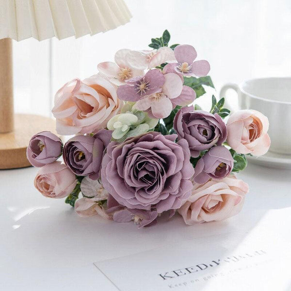 High-quality silk roses: for home, bedroom, weddings (wreaths, arch decor), outdoor yards, DIY gifts.