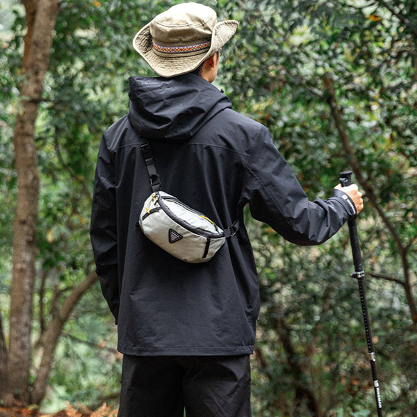 Hikeman waist bag, for outdoor sports, expands backpack, lightweight for travel/hiking.